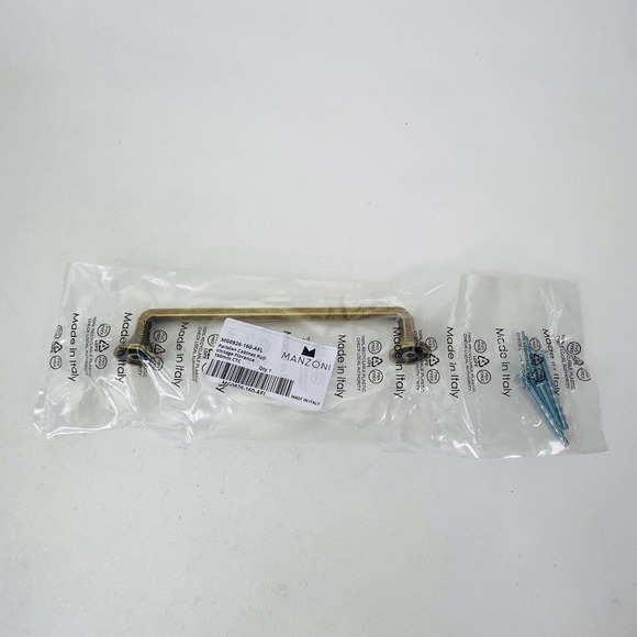 Manzoni MG0826-160-AFL Parisian Cabinet Pull Handle Antique‎ Florence 160mm CTC - Picture 3 of 9